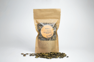 SŪDYTOS MOLIŪGŲ SĖKLOS – Švelniai Skrudintos (100g)