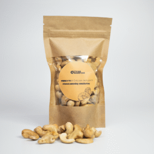 ANAKARDŽIŲ RIEŠUTAI – Švelniai skrudinti (100g)